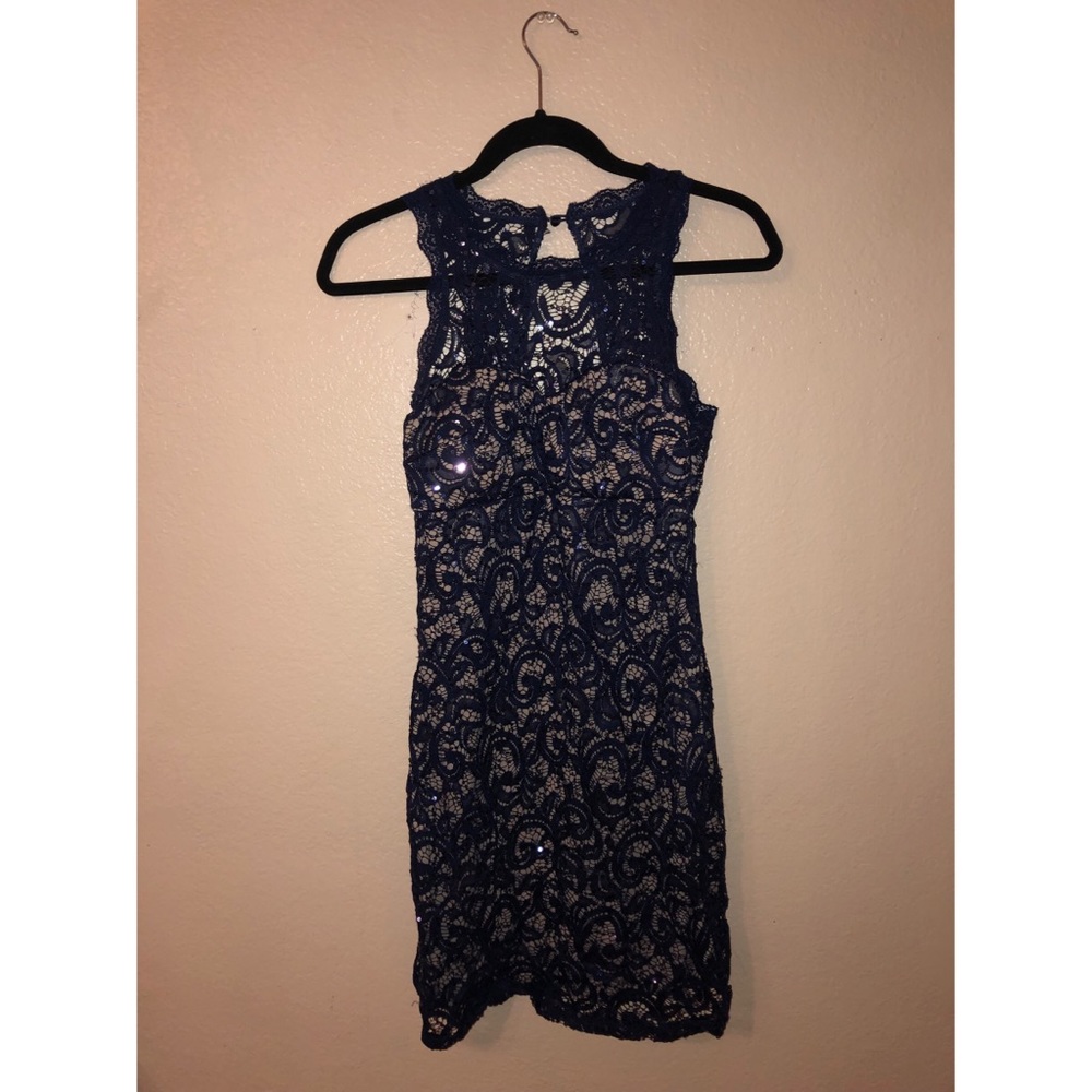 Blue Party Dress